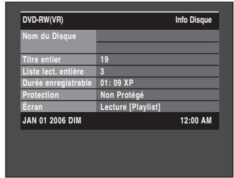 SAMSUNG DVD-R135 - Appuyez sur les touches  pour selectionner Lecture, puis appuyez sur la touche ENTER. - 3