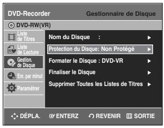 SAMSUNG DVD-R135 - Protection du disque - 5