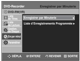 SAMSUNG DVD-R135 - Modifier la liste des dossiers programmes - 3