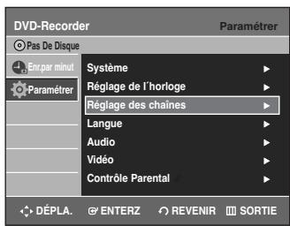 SAMSUNG DVD-R135 - Mémorisation automatique des chaînes - 3