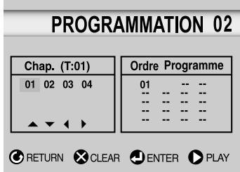 SAMSUNG DVD-S224 - Programmation de la lecture (DVD/VCD/CD/MP3) - 2