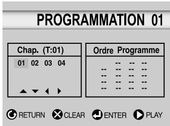 SAMSUNG DVD-S224 - Programmation de la lecture (DVD/VCD/CD/MP3) - 1