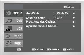 SAMSUNG DVD-V4700 - Rechercher Chaines - 2