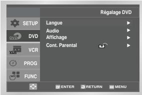 SAMSUNG DVD-V4700 - Langue Audio - 1