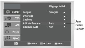 SAMSUNG DVD-V4700 - Mise en Veille de l'affichage du Panneau Frontal - 2