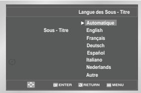 SAMSUNG DVD-V4700 - Langue des Sous-Titres - 3