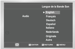 SAMSUNG DVD-V4700 - Langue Audio - 3