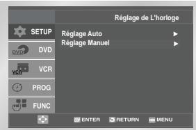 SAMSUNG DVD-V4700 - Réglage Manuel de l'Horloge - 2