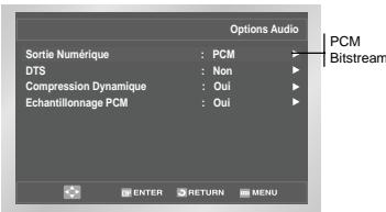 SAMSUNG DVD-V4700 - Réglage du Décodeur Numérique Dolby - 2