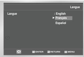 SAMSUNG DVD-V4700 - Menu Langue - 2