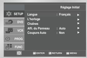 SAMSUNG DVD-V4700 - Menu Langue - 1