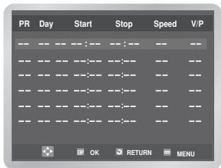 SAMSUNG DVD-V6700S - Cancelling a Preset Recording - 2