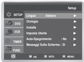SAMSUNG DVD-V6700S - Modifica della tabella delle stazioni preimpostate - 1