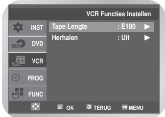 SAMSUNG DVD-V6700S - Het type videocassette selecteren - 2