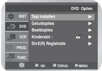 SAMSUNG DVD-V6700S - Menutaal Disc - 1