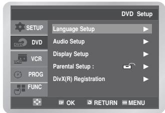 SAMSUNG DVD-V6700S - Using the Audio Language - 1