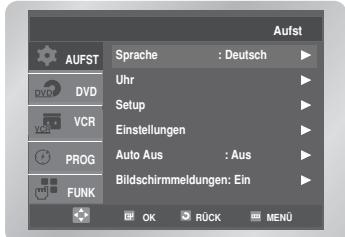SAMSUNG DVD-V6700S - Manuelles Einstellen der Sender - 1