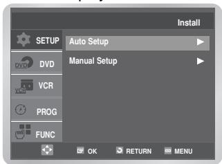 SAMSUNG DVD-V6700S - Changing the Preset Station Table - 2