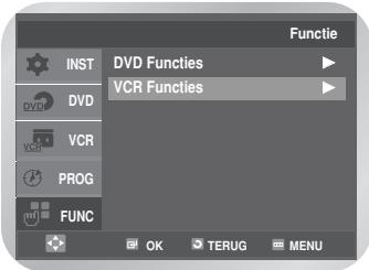 SAMSUNG DVD-V6700S - Druk op de toets MENU. - 1