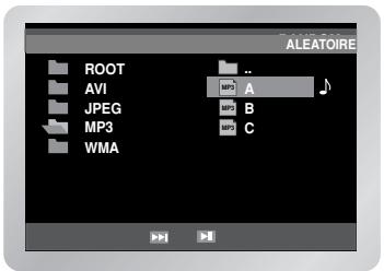 ALEATOIRE ROOT AVI JPEG MP3 WMA A B C