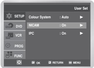 SAMSUNG DVD-V6700S - NICAM - 2