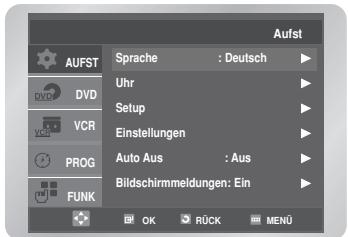 SAMSUNG DVD-V6700S - Auswählen des Fahbmodus - 1
