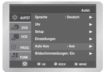 SAMSUNG DVD-V6700S - Automatisches Ausschalten - 2
