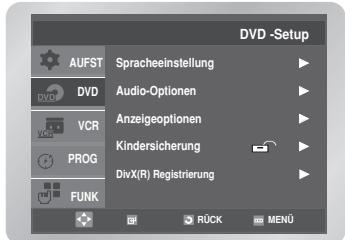 SAMSUNG DVD-V6700S - Wiedergabesprache einstellen - 1