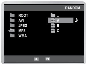 SAMSUNG DVD-V6700S - Random Play - 2