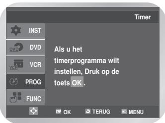 SAMSUNG DVD-V6700S - Een ingestelde opname controleren - 1