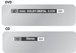 SAMSUNG DVD-V6700S - Drücken Sie während der Wiedergabe die Taste AUDIO. - 1