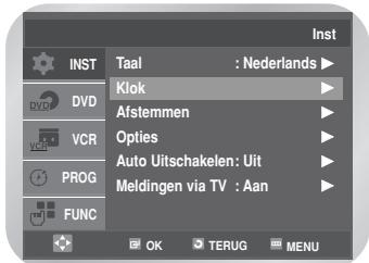 SAMSUNG DVD-V6700S - Druk op de toets MENU. - 1