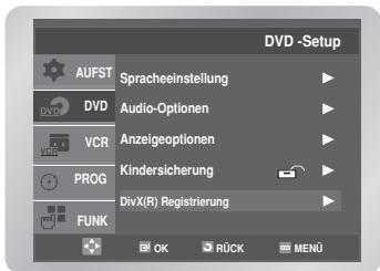 SAMSUNG DVD-V6700S - Registrierung für DivX(R) - 1