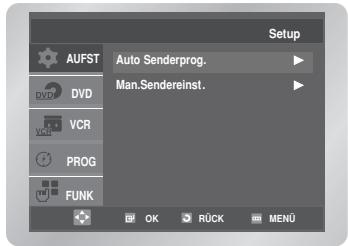 SAMSUNG DVD-V6700S - Andern der Senderspeichertabelle - 2