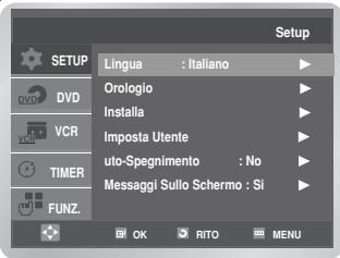 SAMSUNG DVD-V6700S - Impostazione manuale delle stazioni - 1