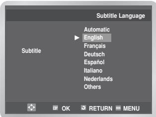 SAMSUNG DVD-V6700S - ■ Using the Subtitle Language - 3