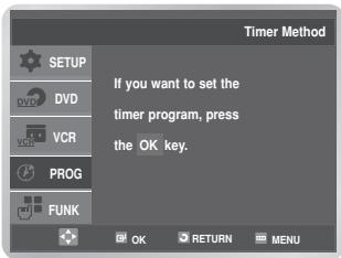SAMSUNG DVD-V6700S - Using The Timer Programming Feature - 1
