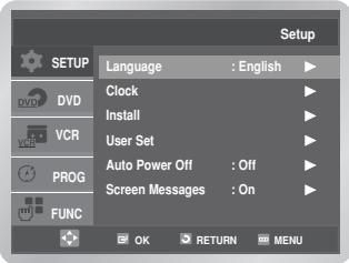 SAMSUNG DVD-V6700S - Presetting the Stations Manually - 1