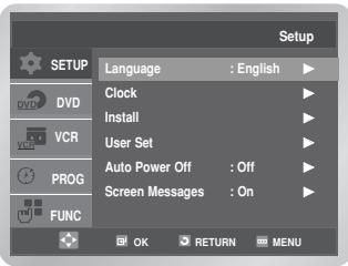 SAMSUNG DVD-V6700S - Presetting the Stations Automatically - 1