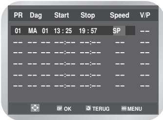 SAMSUNG DVD-V6700S - Druk op de toets ▶ om Speed te selecteren. - 1