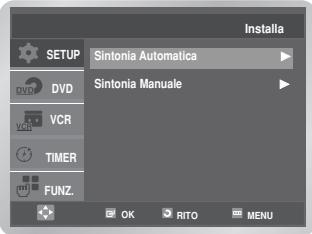 SAMSUNG DVD-V6700S - Impostazione manuale delle stazioni - 2