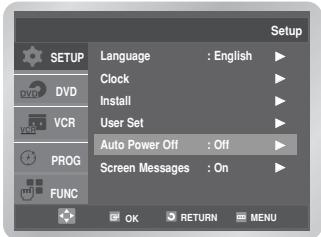 SAMSUNG DVD-V6700S - Auto Power Off - 2