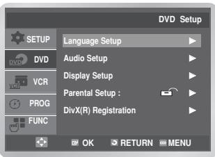 SAMSUNG DVD-V6700S - Using the Disc Menu Language - 1