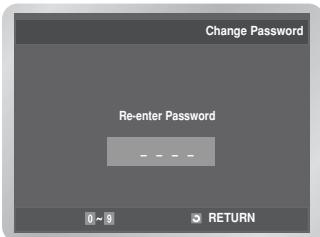 SAMSUNG DVD-V6700S - ■ Changing the Password - 3