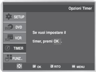 SAMSUNG DVD-V6700S - Annullamento di una registrazione preimpostata - 1