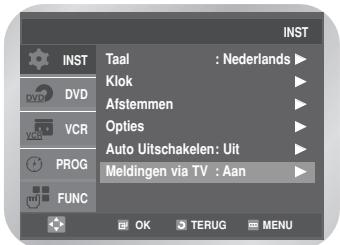 SAMSUNG DVD-V6700S - Meldingen op het scherm - 2