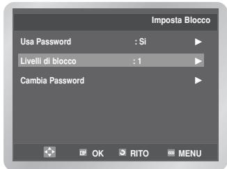 SAMSUNG DVD-V6700S - ■ Impostazione del livello di protezione - 1