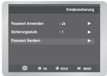 SAMSUNG DVD-V6700S - Ändern des Kennwortes - 1