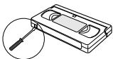 SAMSUNG DVD-V6700S - Protecting a Recorded Cassette - 1