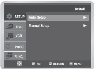 SAMSUNG DVD-V6700S - Presetting the Stations Automatically - 2